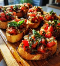 bruschetta appetizers