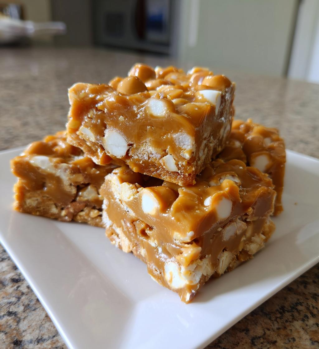 butterscotch marshmallow squares