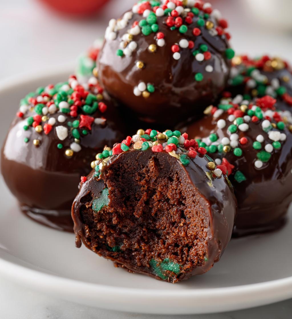 cake pops christmas