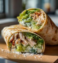 chicken ceasar wrap