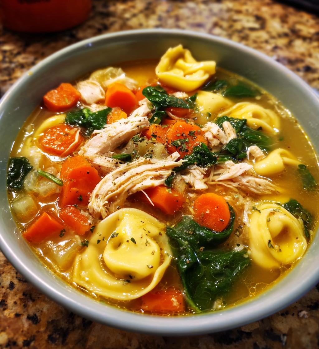 chicken tortellini soup
