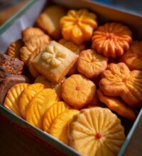 chinese new year cookie box