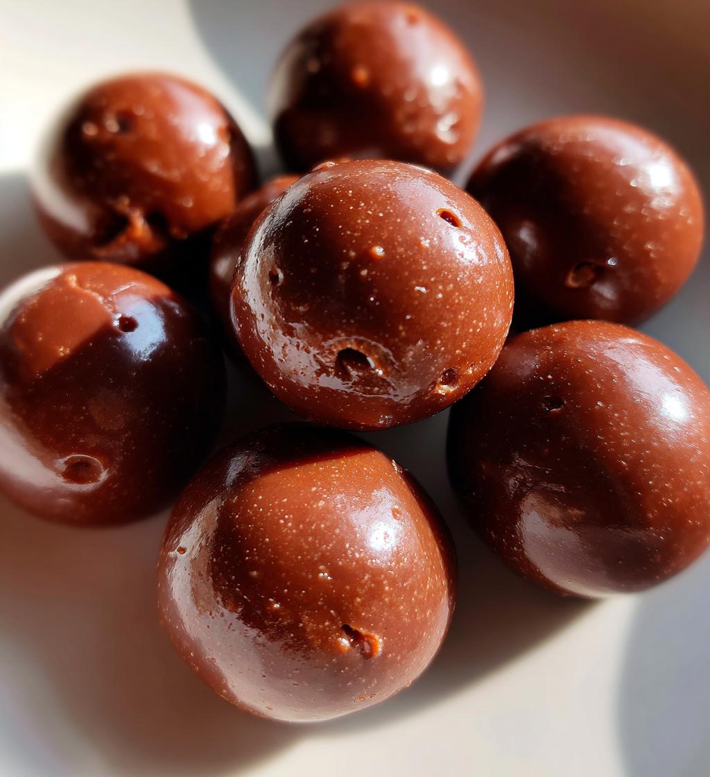 chocolate peanut butter balls