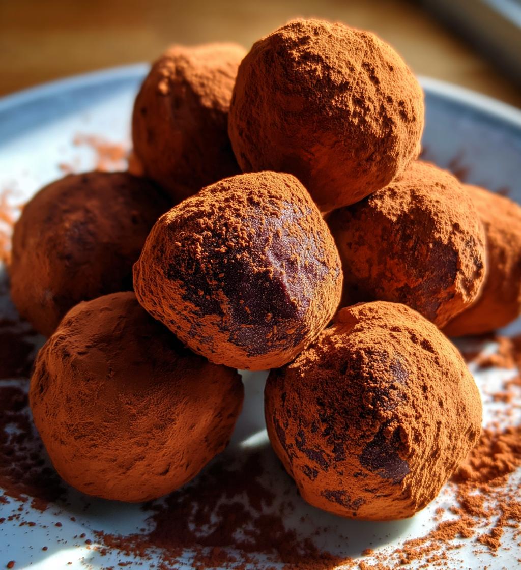chocolate truffles