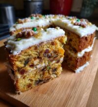 christmas and new year cake