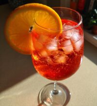 christmas aperol spritz