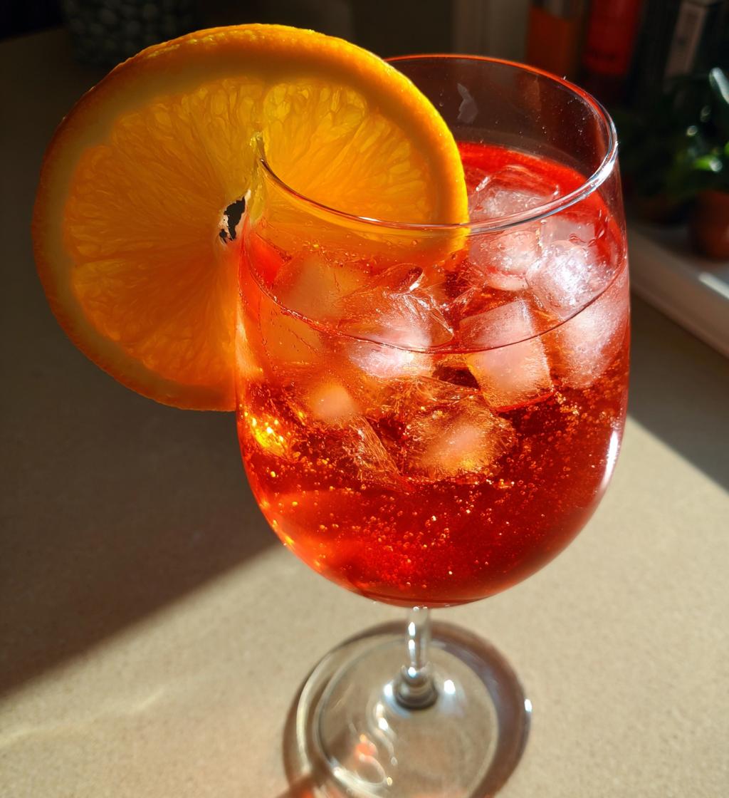 christmas aperol spritz