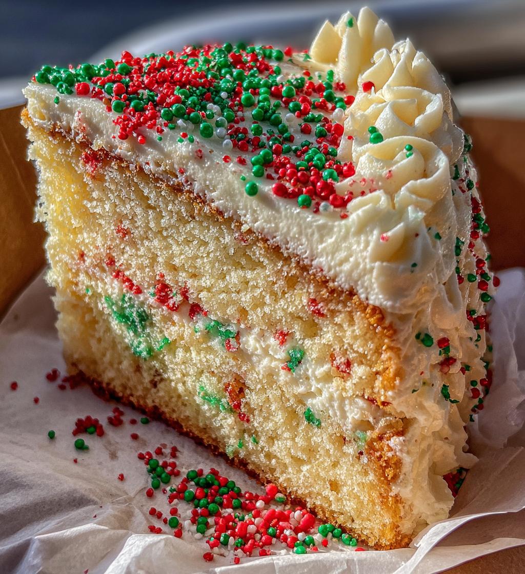 christmas bento cake