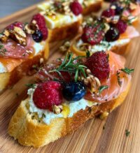 christmas breakfast charcuterie board