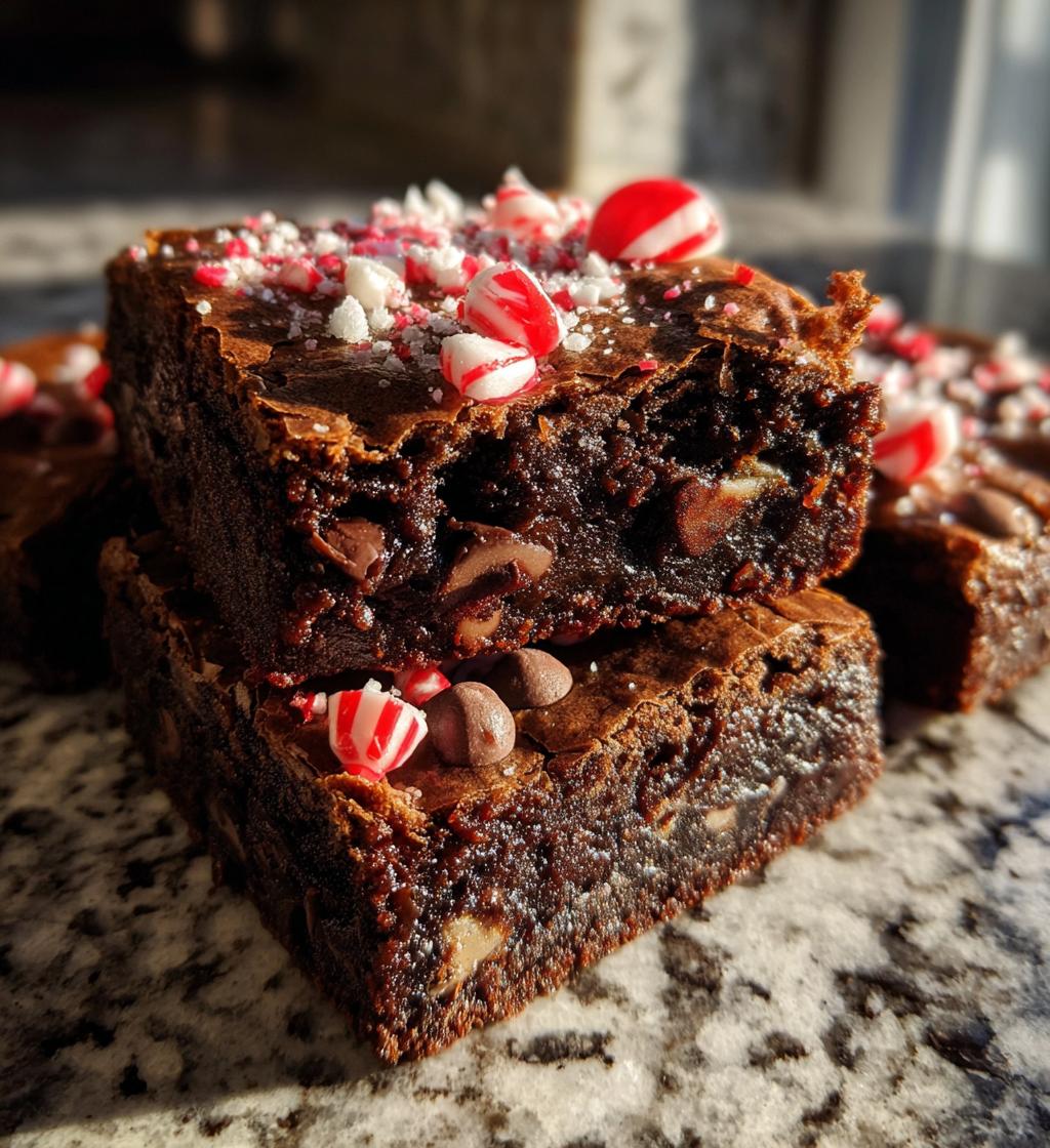 christmas brownie