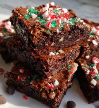 christmas brownies