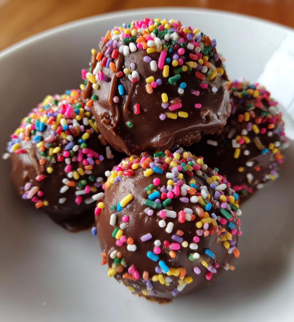 christmas cake balls