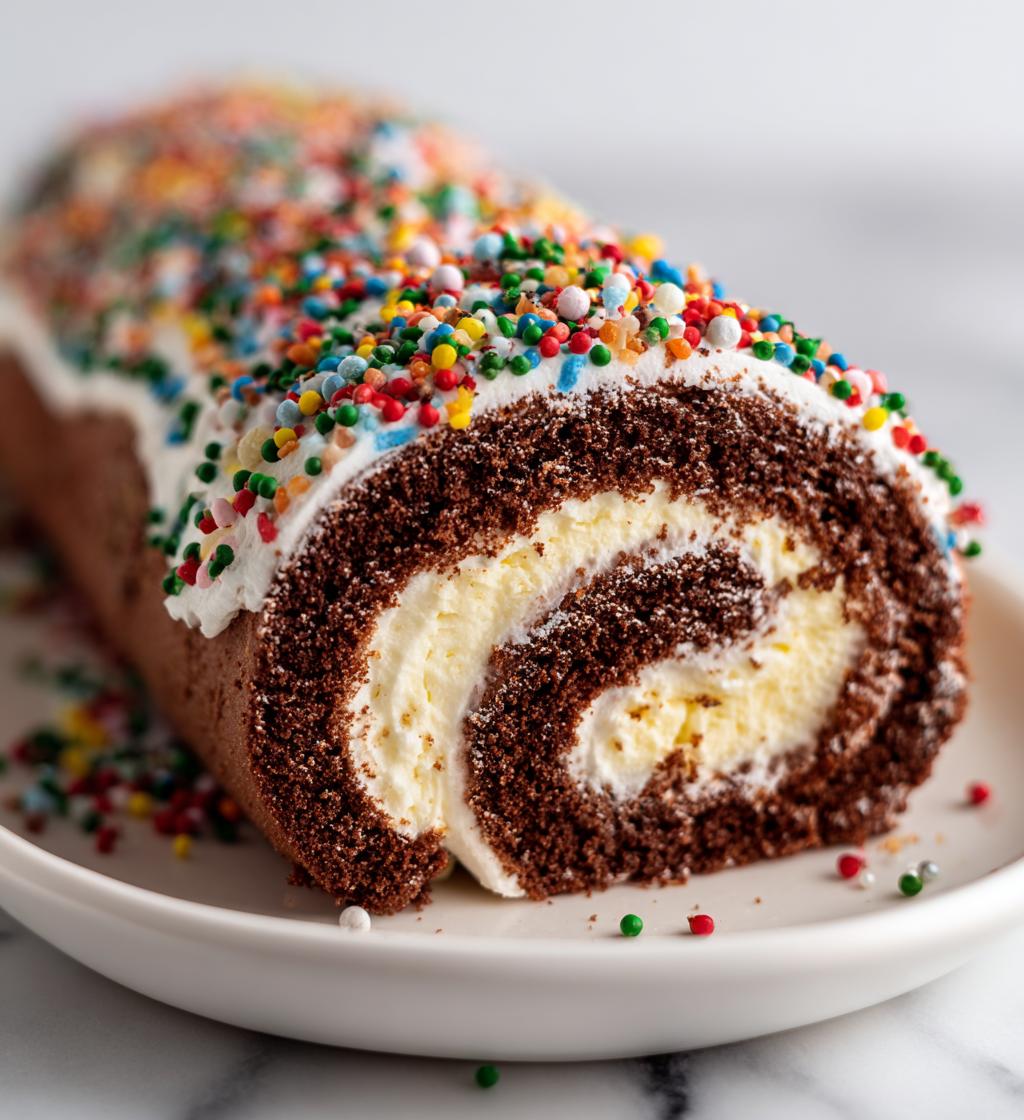 christmas cake roll