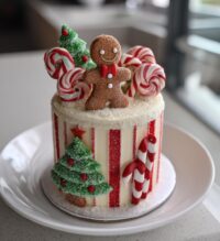 christmas cake topper
