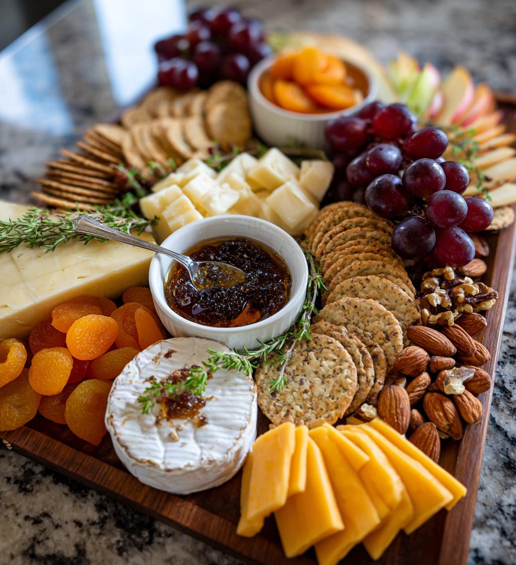 christmas cheese board