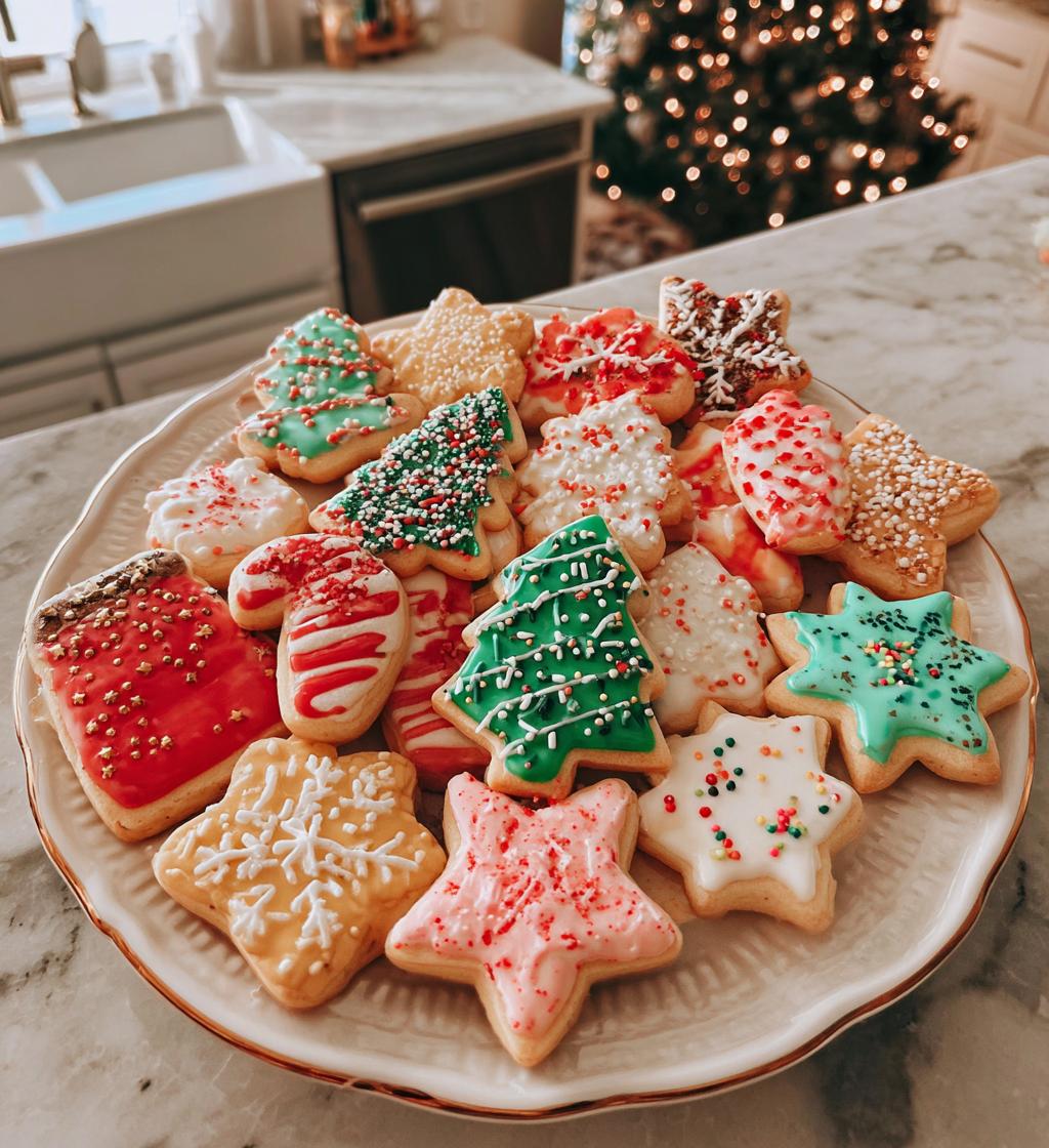 christmas cookie decorating