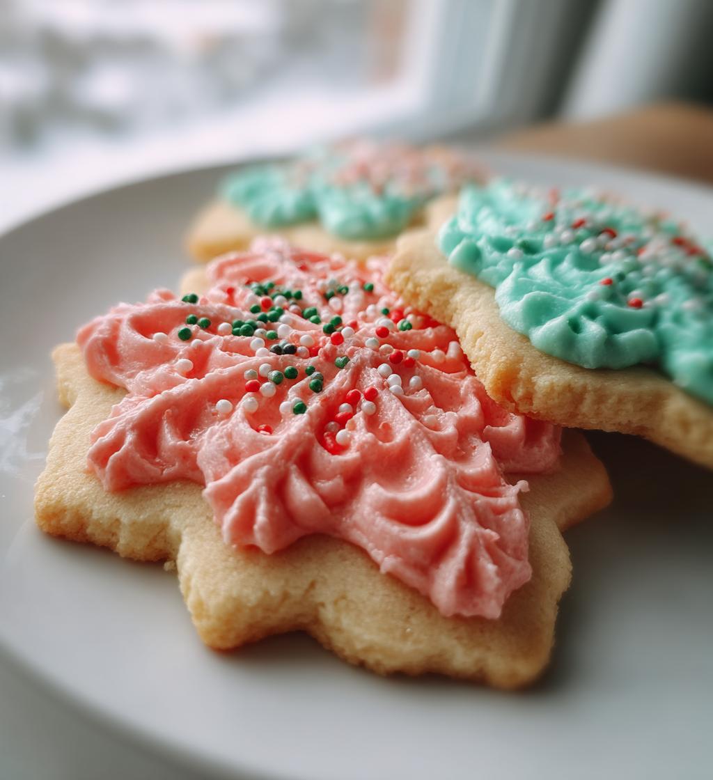 christmas cookie frosting