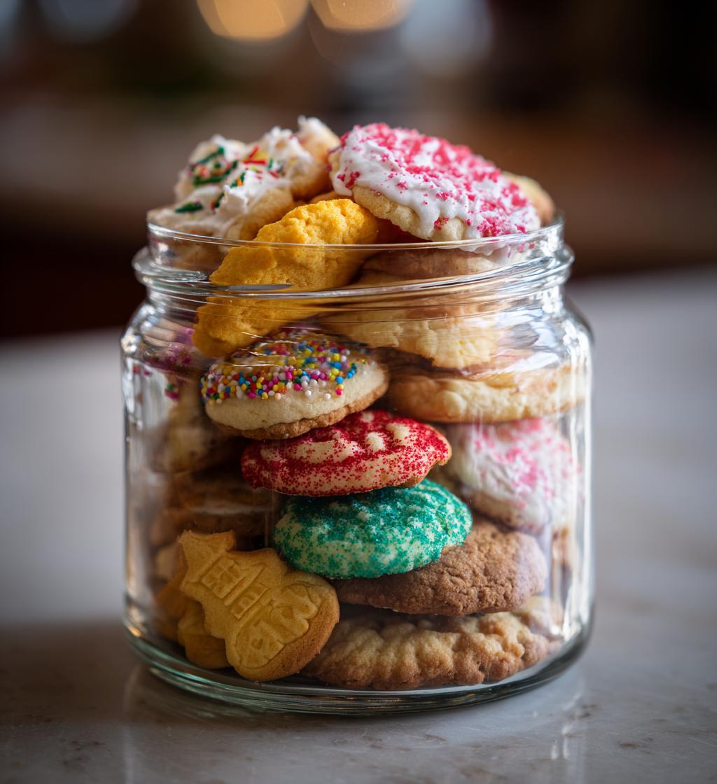 christmas cookie jar