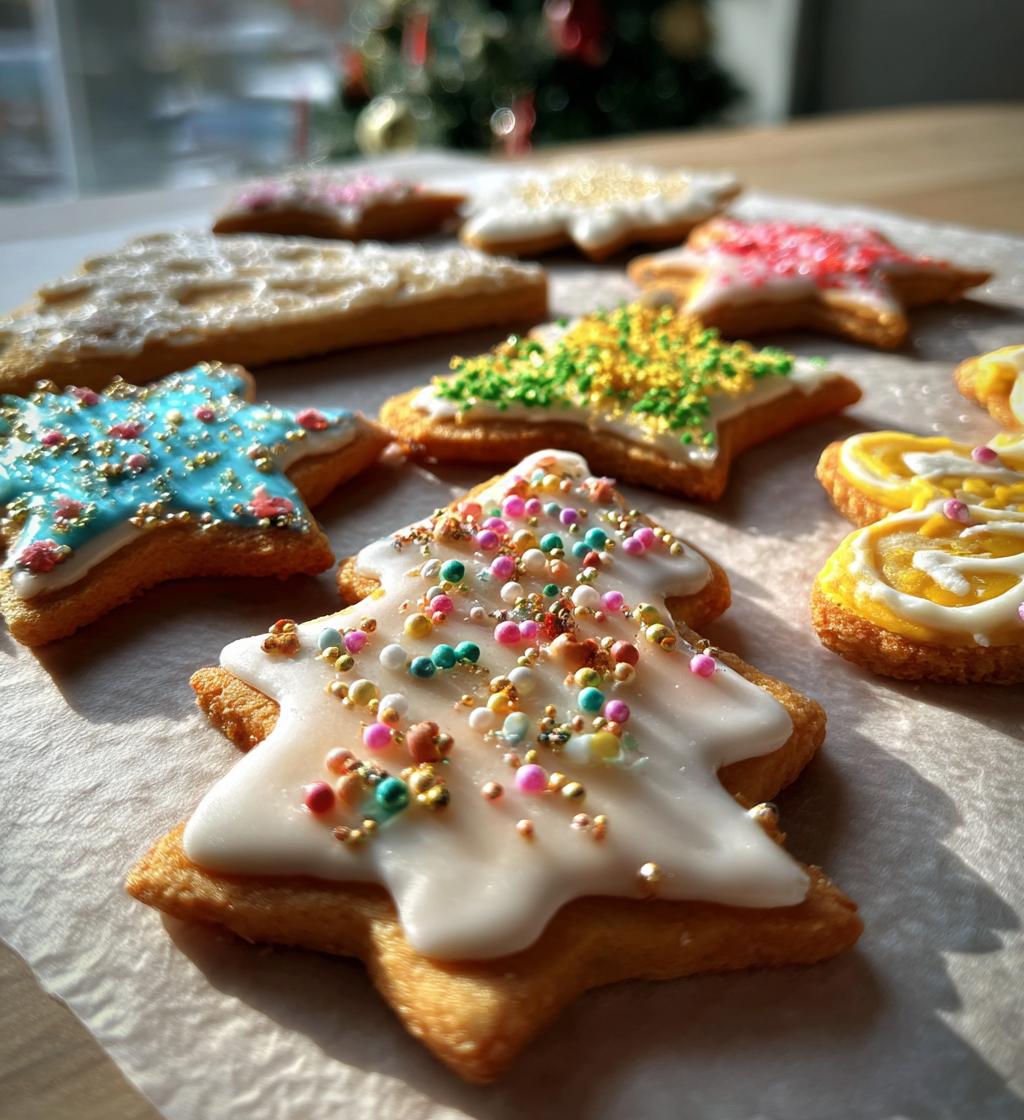 christmas cookies aesthetic