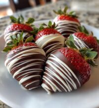 christmas covered strawberries