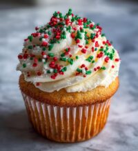 christmas cupcake