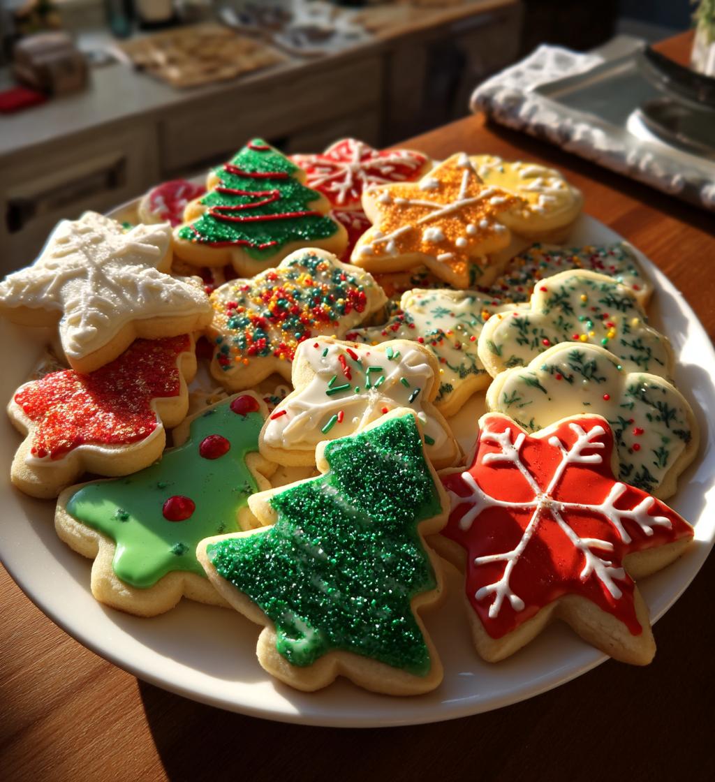 christmas cut out cookies