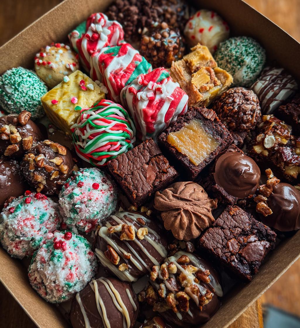 christmas dessert box ideas