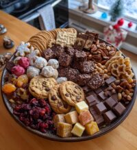christmas dessert platter