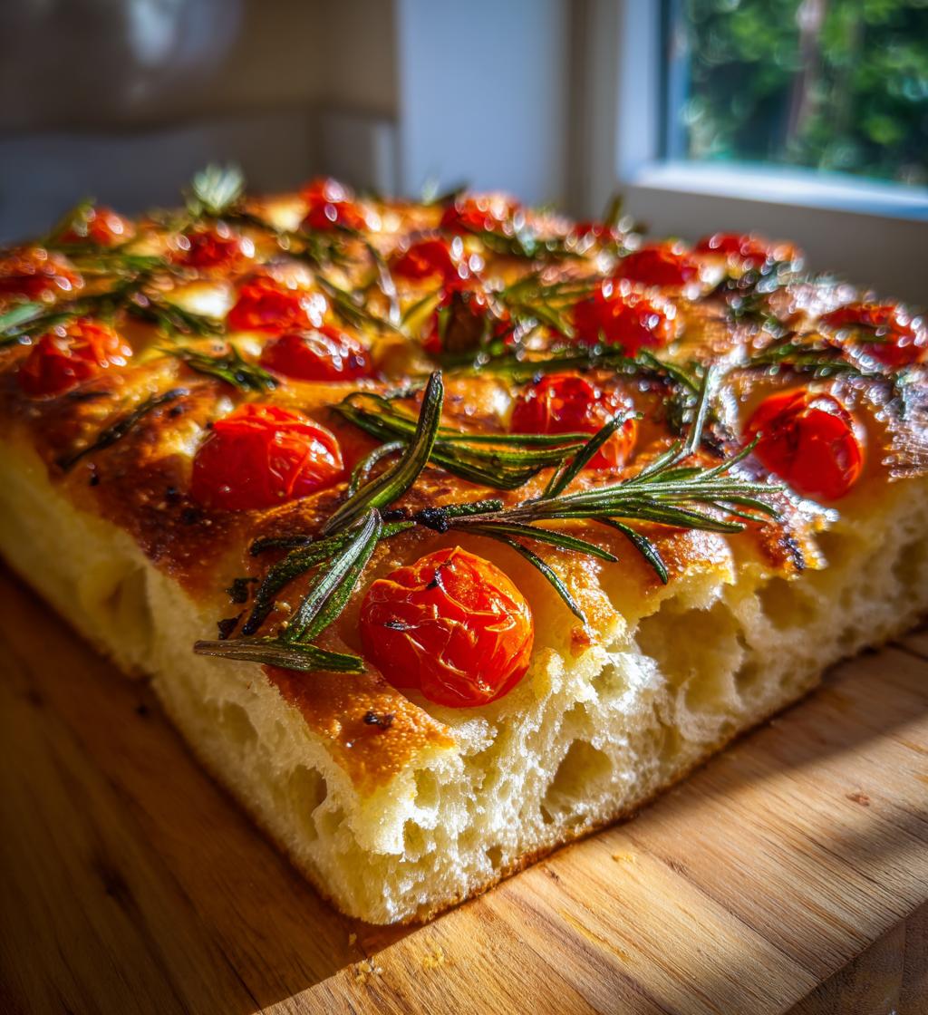 christmas focaccia