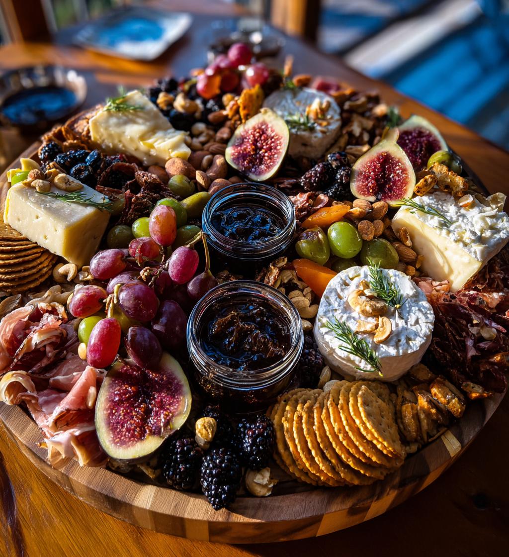 christmas food board