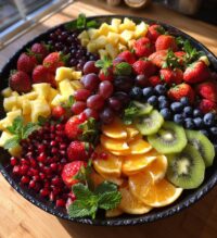 christmas fruit tray ideas