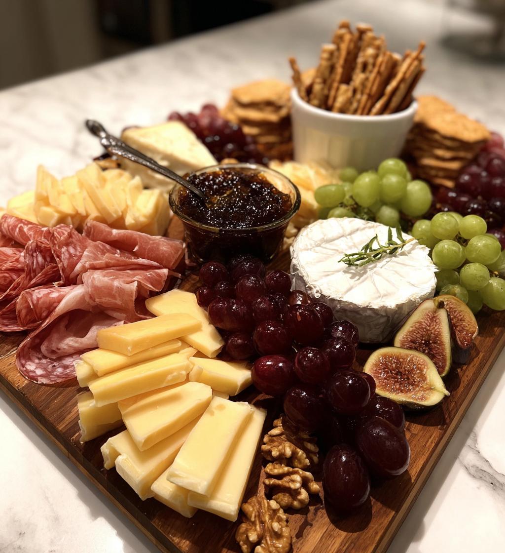 christmas grazing board