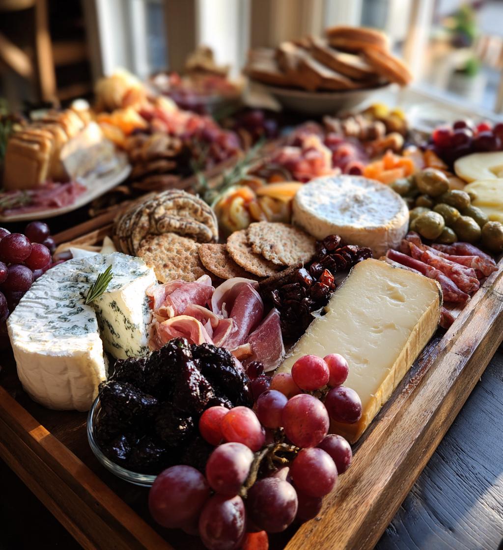 christmas grazing board