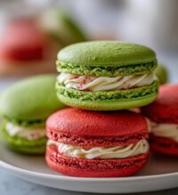 christmas macarons