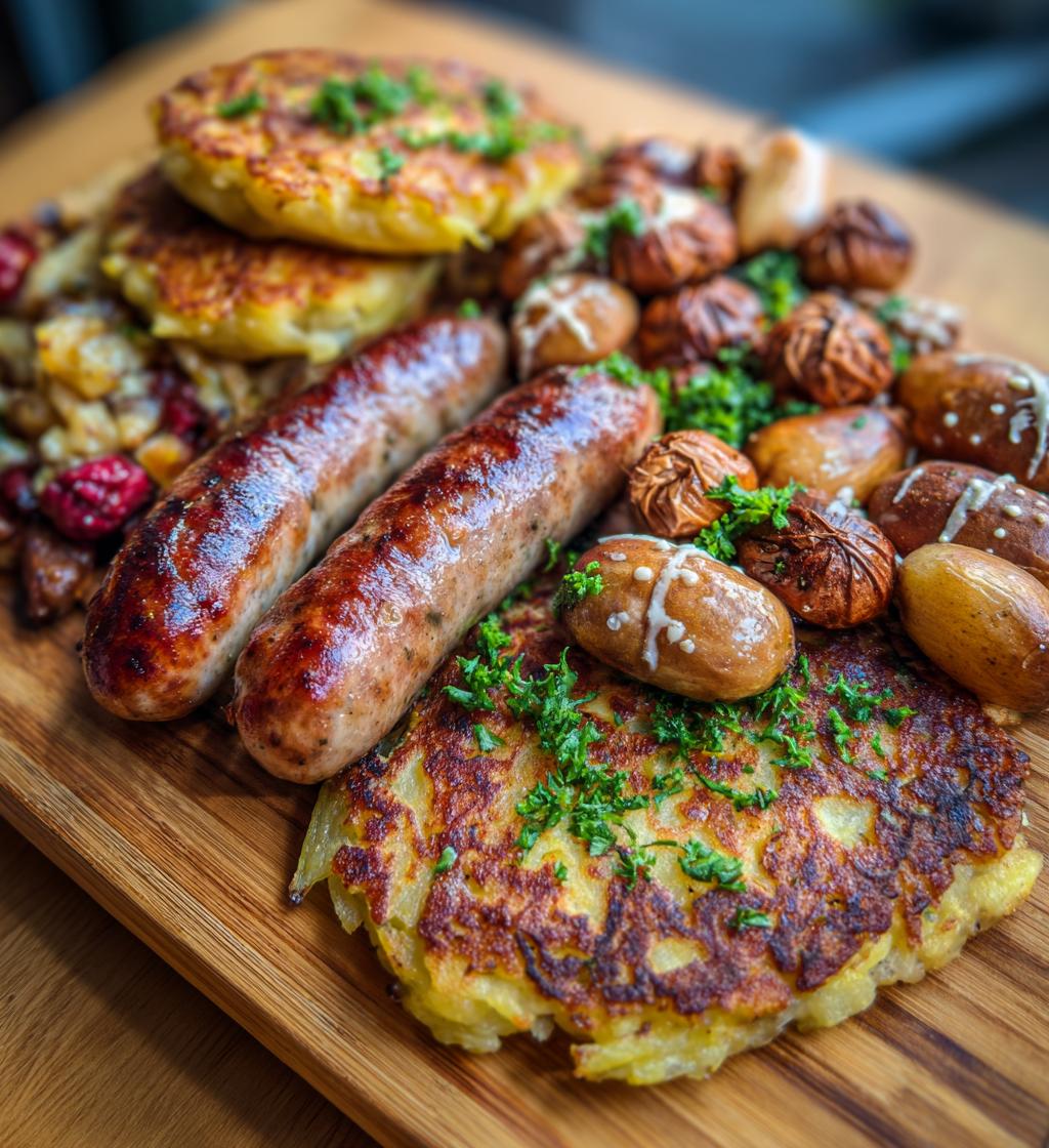 christmas market food