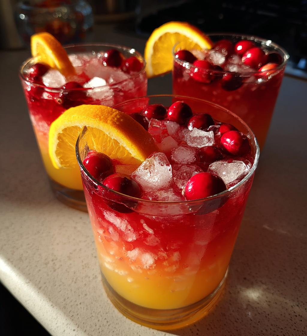 christmas mixed drinks