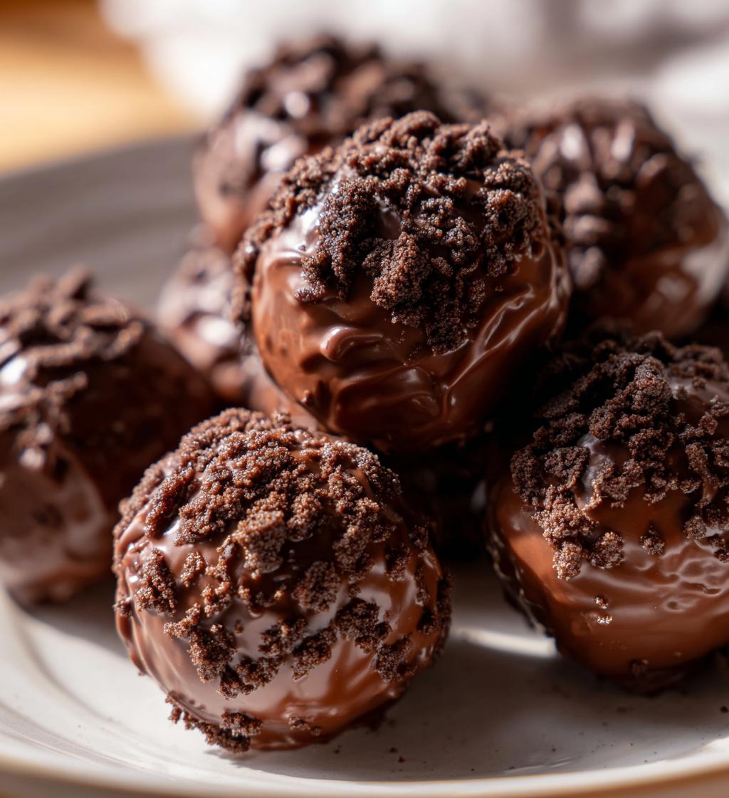christmas oreo balls