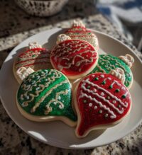 christmas ornament cookies