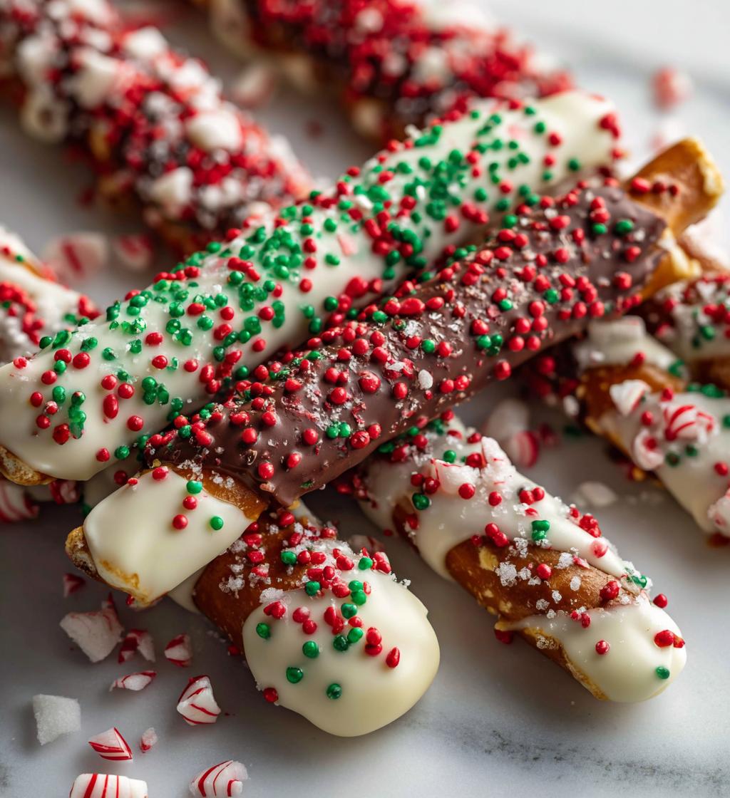 christmas pretzels