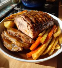 christmas roast dinner