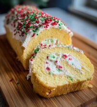 christmas roll cake