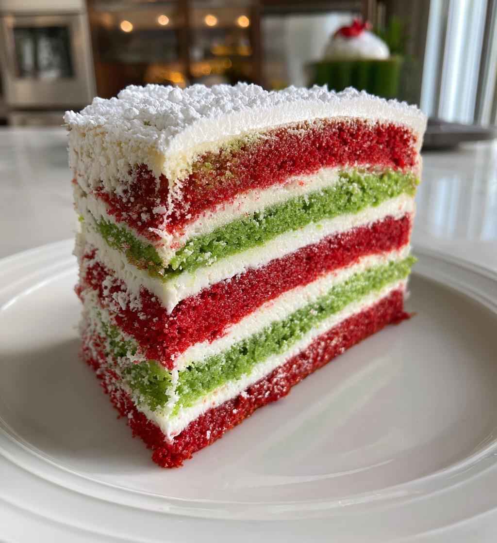 christmas themed cake