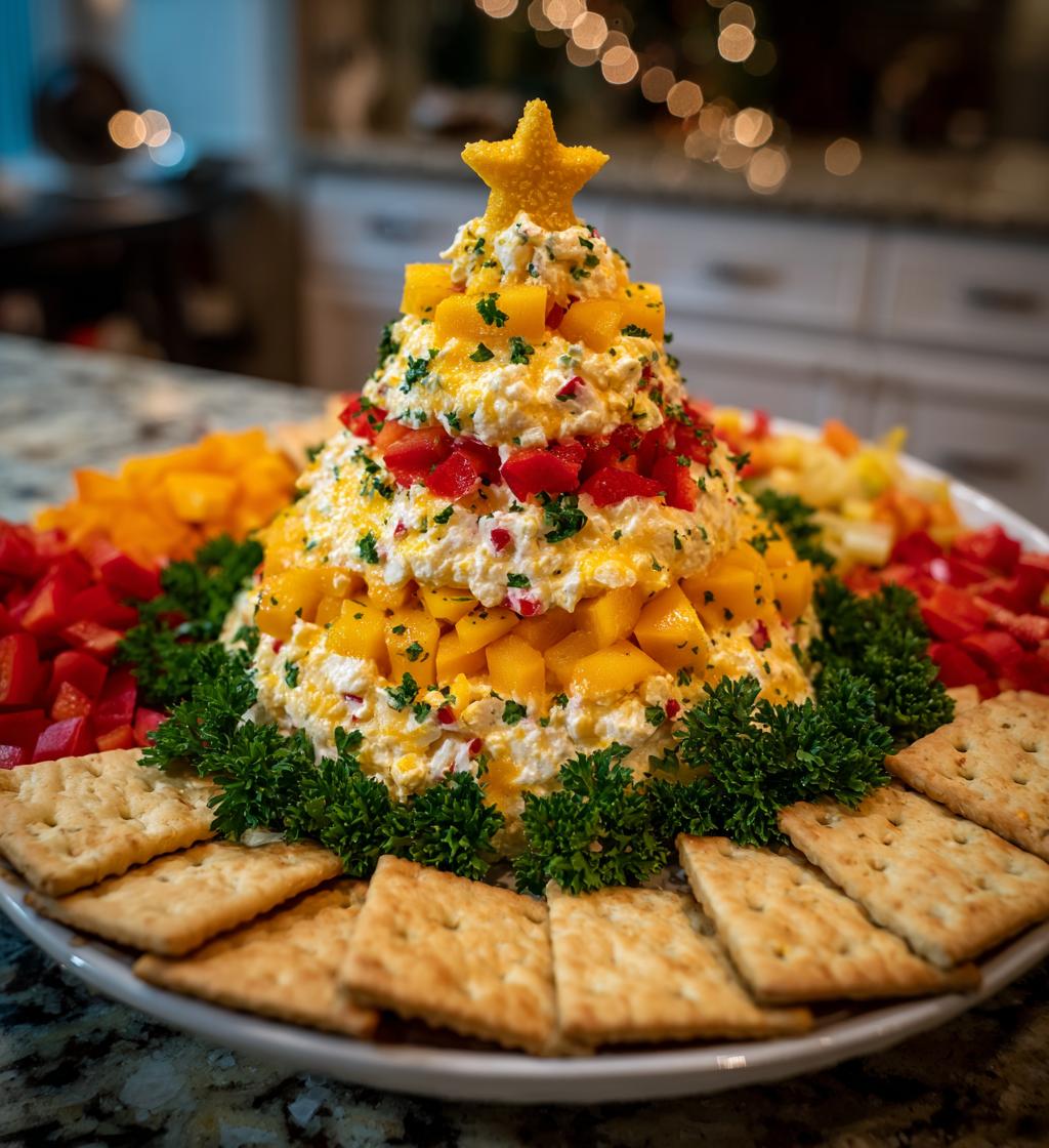 christmas tree appetizers