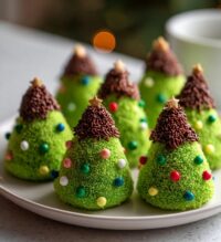christmas tree cake balls