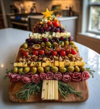 christmas tree charcuterie board