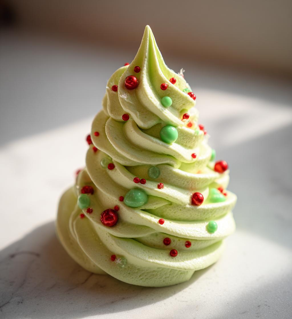 christmas tree cheesecake