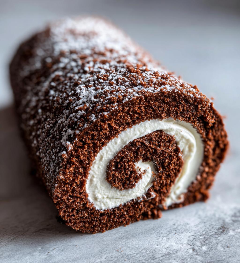 christmas yule log cake