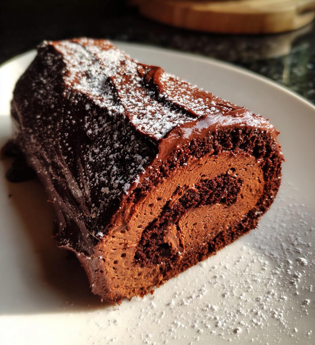 christmas yule log