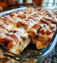 cinnamon roll casserole