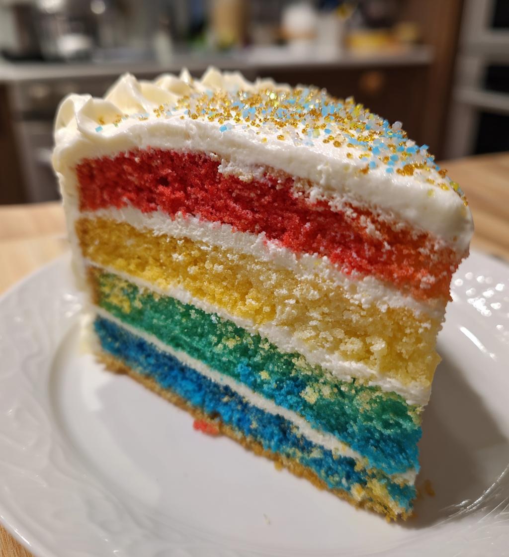 colorful new year cakes